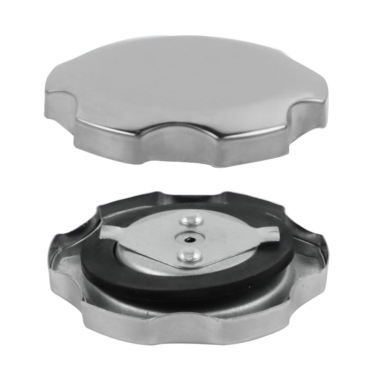 FLYPIG Gas Cap Fuel Cap Chrome Replacement for Honda GX120 GX160 GX200 GX240 GX270 GX340 GX390 Engine Gas Tank Cap 17620-ZH7-013 17620-ZH7-023 Fits Lawn Mower Baja MB165 MB200 Bike DRZ400 KE100 - Image 3